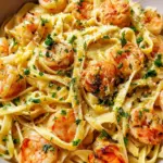 Garlic Butter Shrimp Pasta