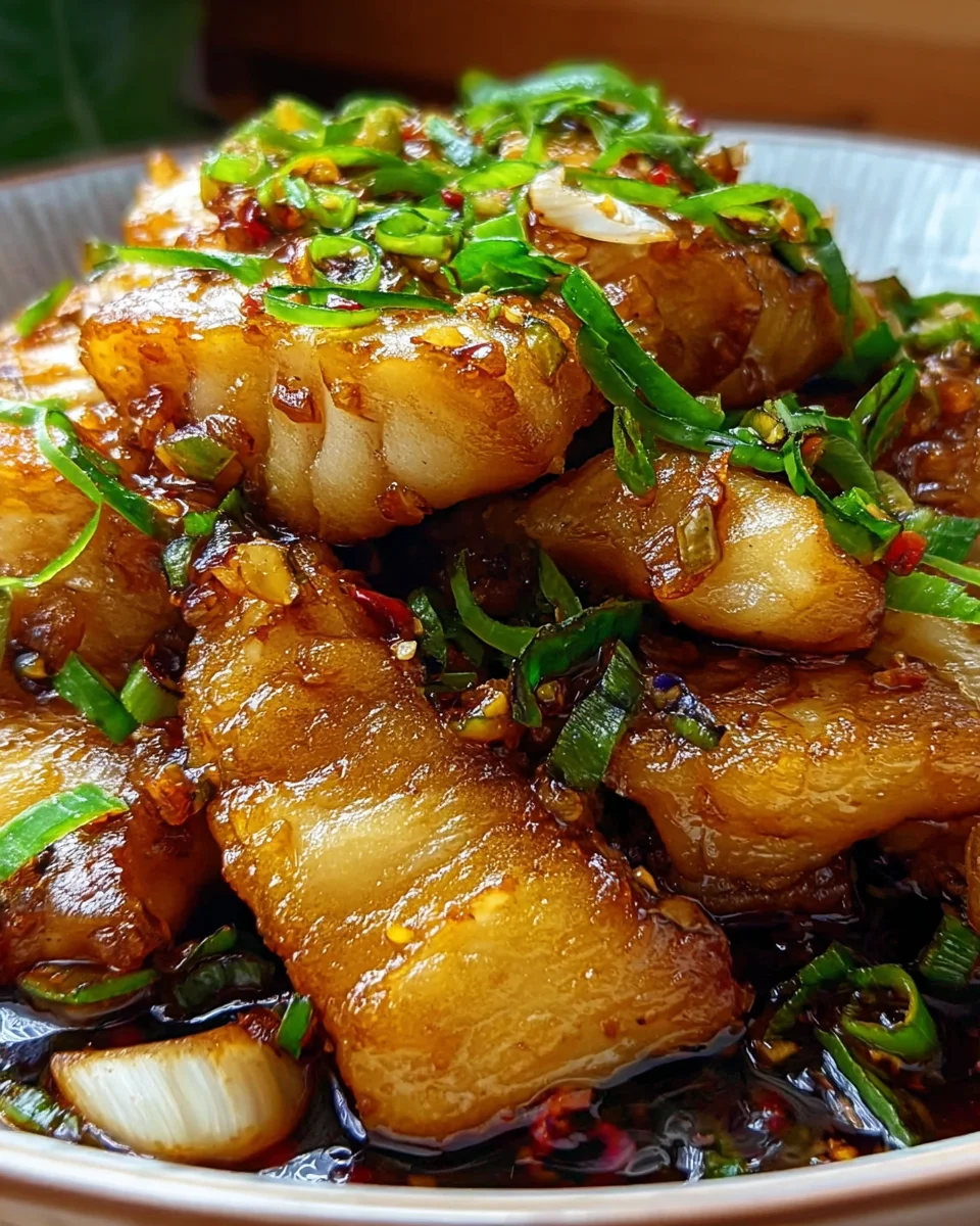 Ginger Onion Fried Sea Bass