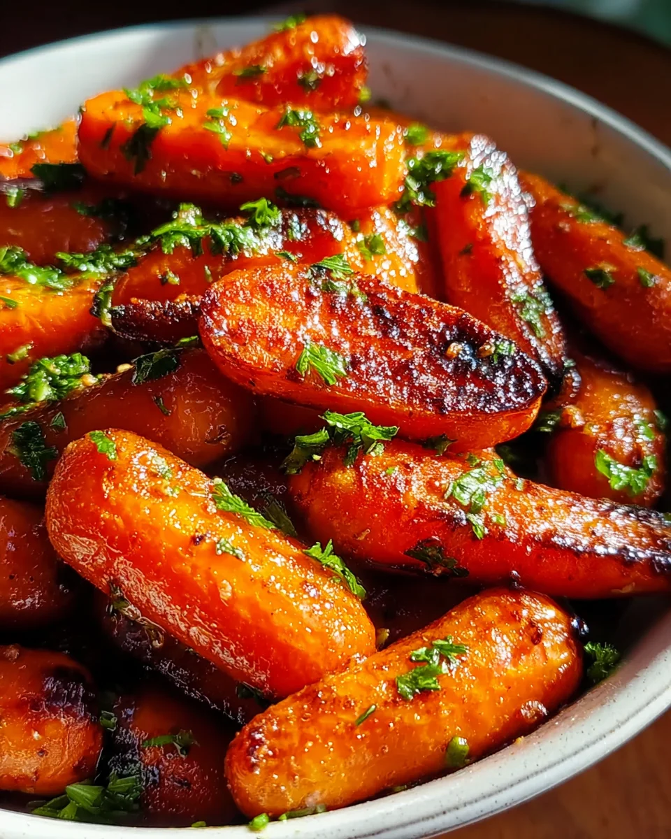 Glazed Roasted Carrots