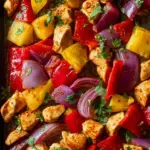 Hawaiian Chicken Sheet Pan