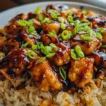 Honey BBQ Chicken Rice