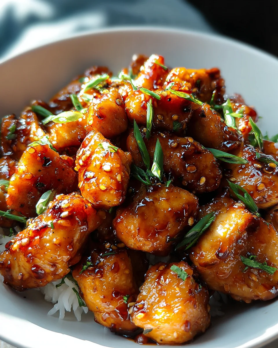 Honey Garlic Chicken Recipe