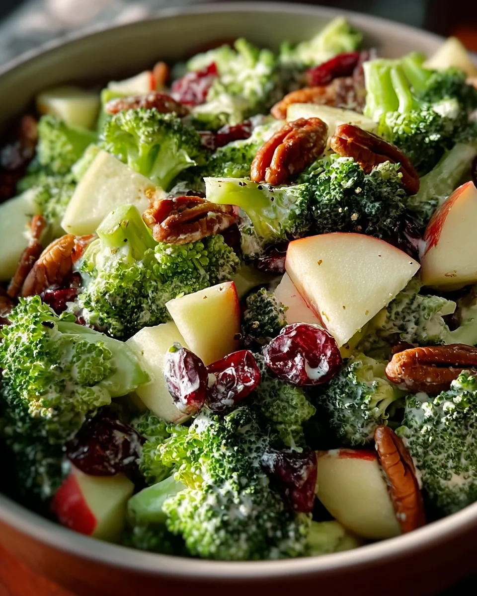Honeycrisp Apple Broccoli Salad