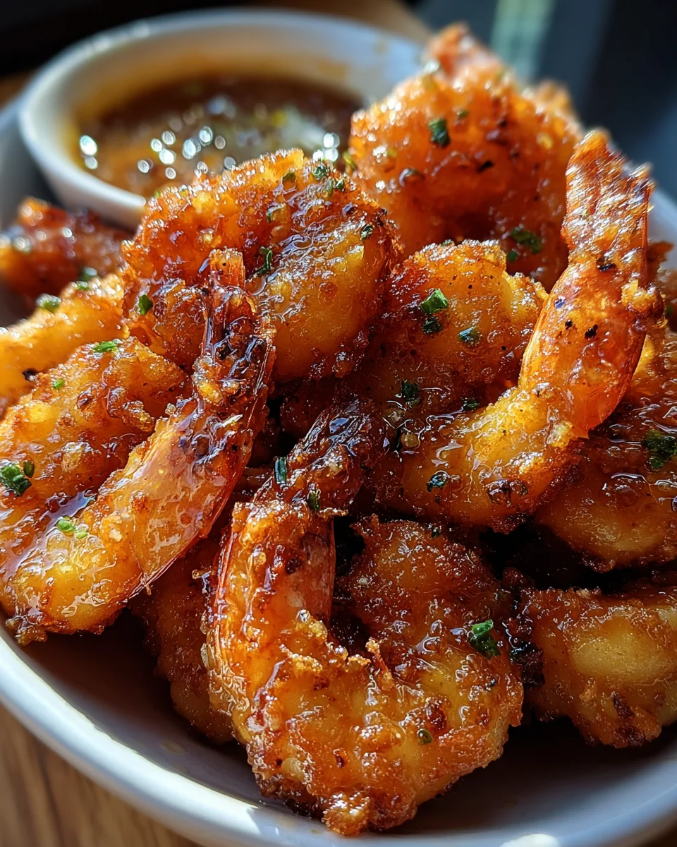 Hot Honey Fried Shrimp