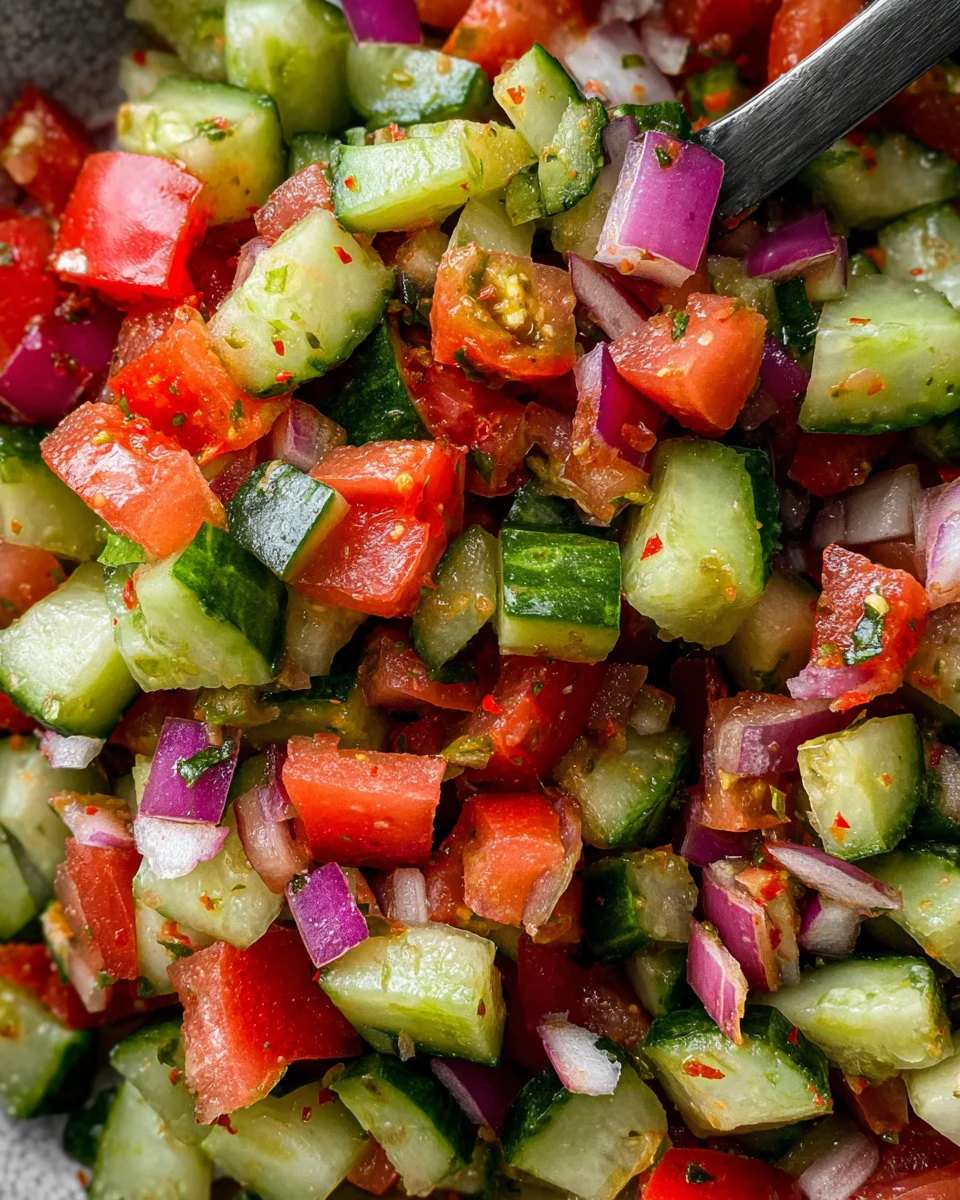 Indian Kachumber Salad