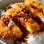 Japanese Katsu Bowls with Tonkatsu Sauce