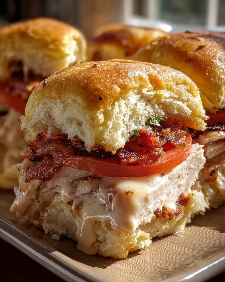 Kentucky Hot Brown Sliders