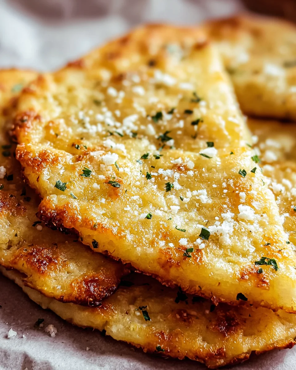 Keto Garlic Flatbread