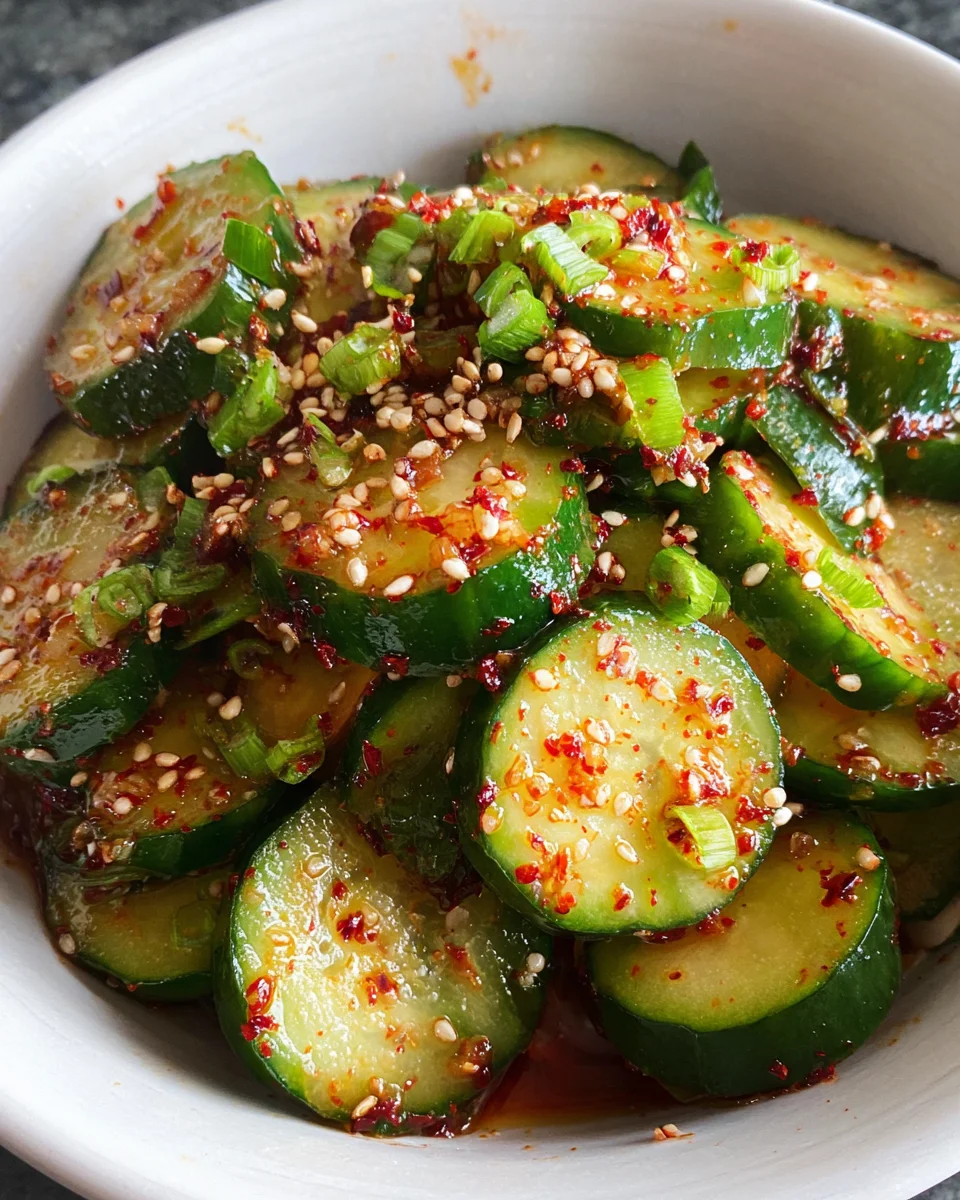 Korean Cucumber Salad