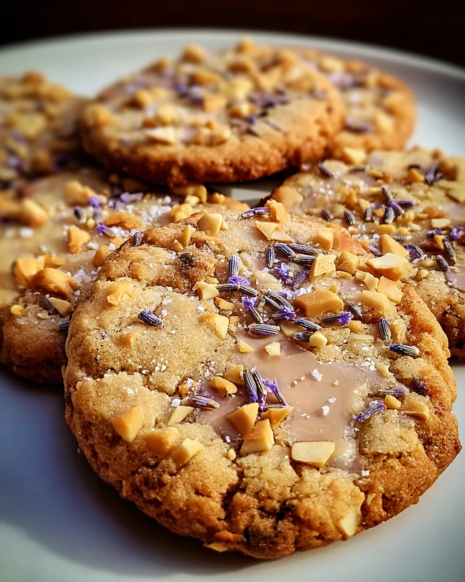 Lavender Honey Crunch Cookies
