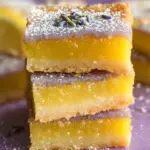 Lavender Lemon Bars