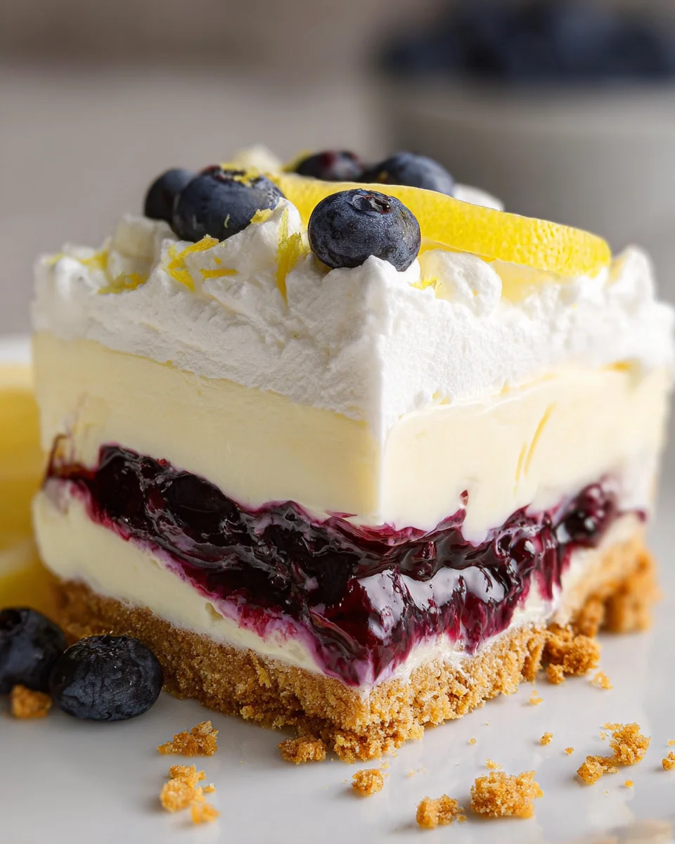 Lemon Blueberry Delight