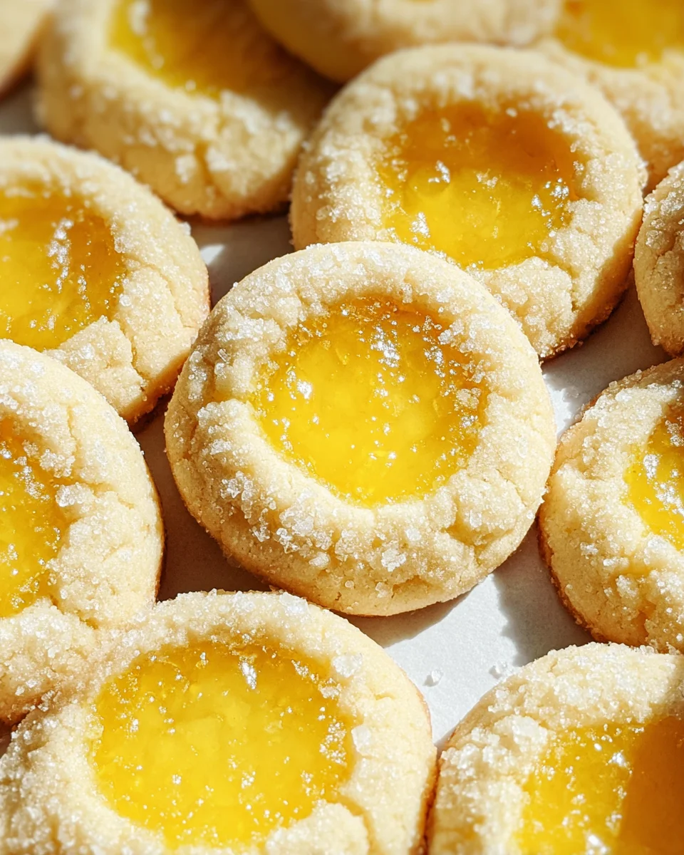Lemon Curd Cookies Recipe
