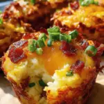 Loaded Bacon and Egg Hash Brown Muffins 22 Loaded Bacon and Egg Hash Brown Muffins