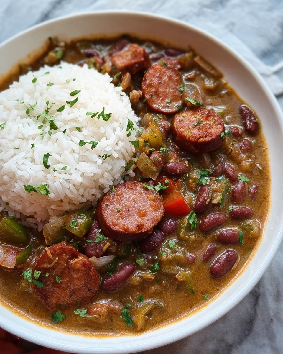 Louisiana-style Vegan Red Beans and Rice