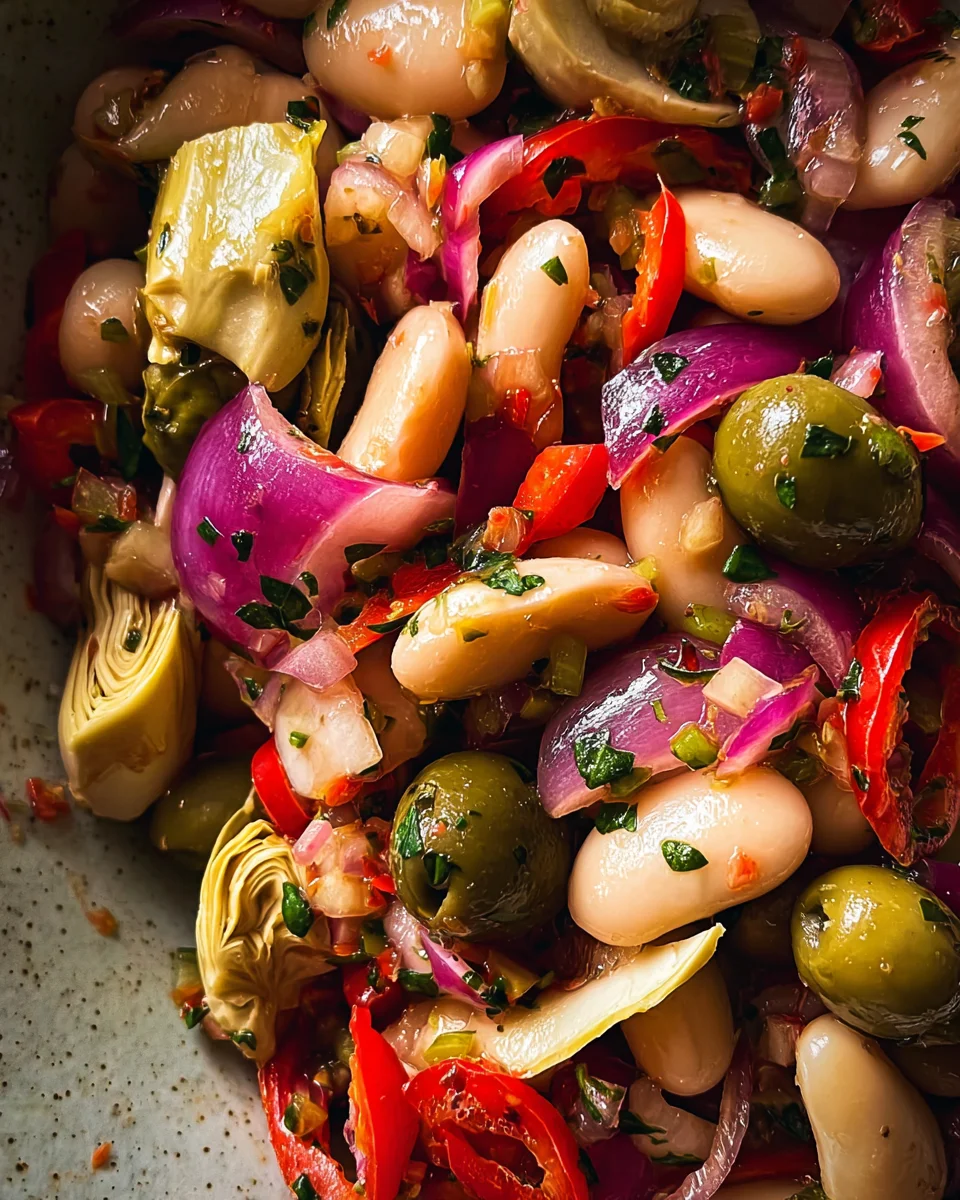 Marinated Butter Beans