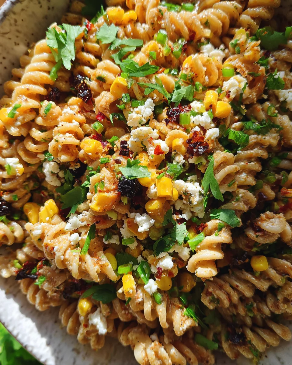 Mexican Street Corn Pasta Salad