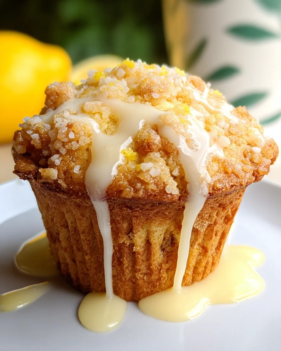Moist Vegan Lemon Muffins