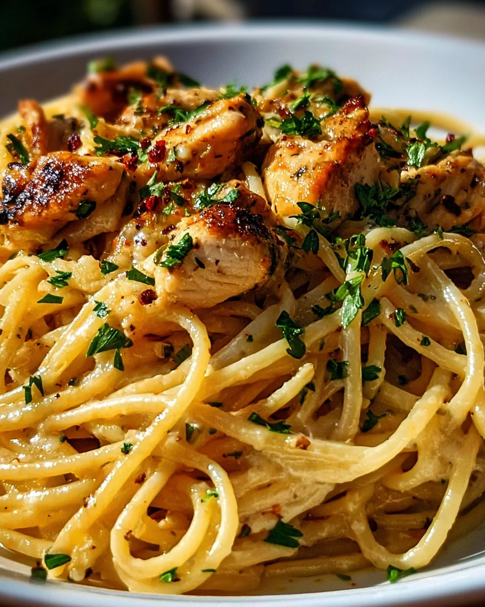 Monterey Chicken Spaghetti