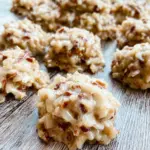 No-Bake Coconut Praline Cookies