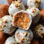 No Bake Carrot Cake Bites