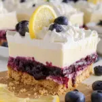No Bake Lemon Blueberry Dessert