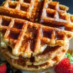 Oatmeal Cottage Cheese Waffles