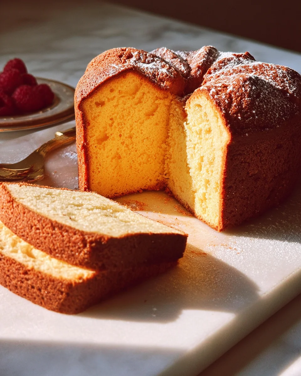Old Fashioned Pound Cake