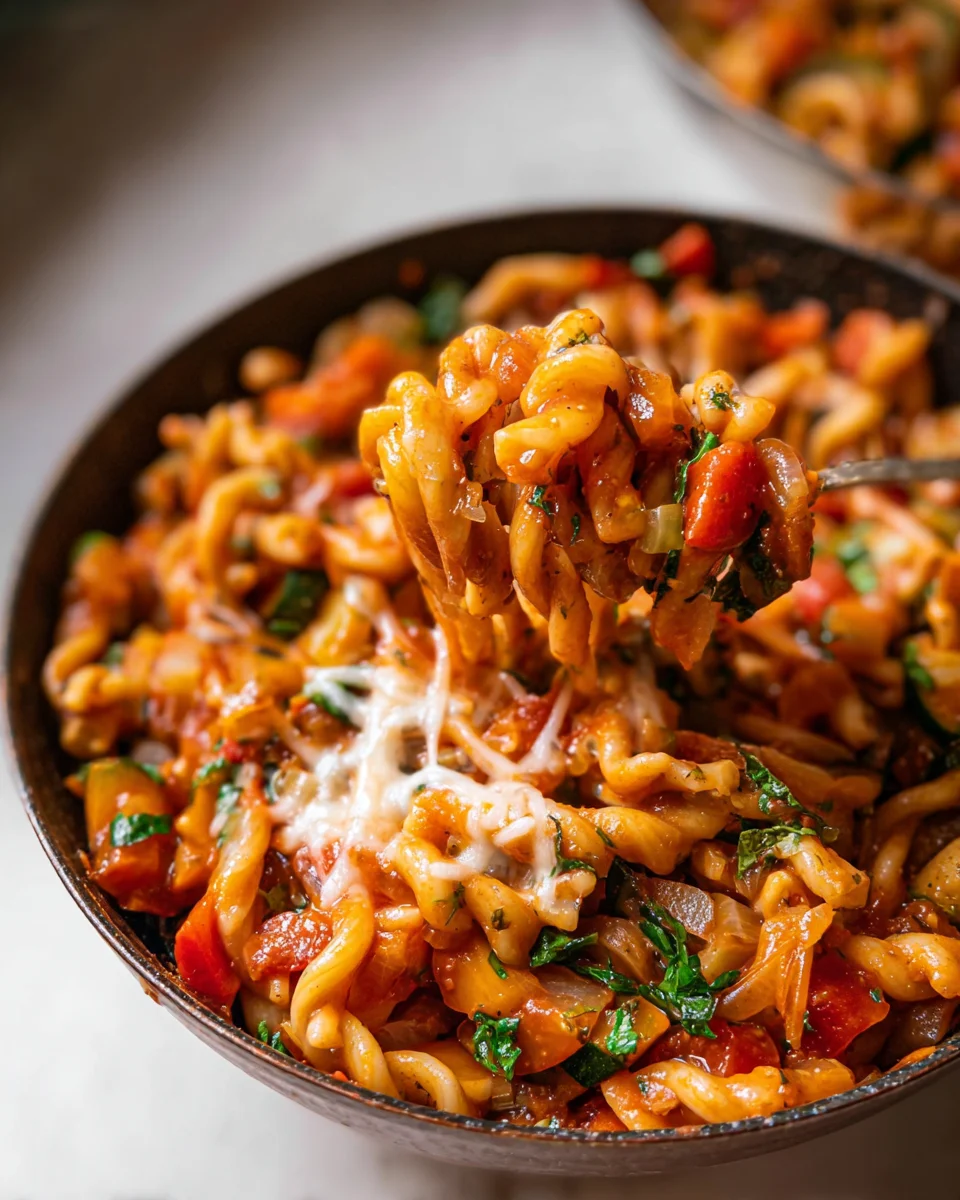 One-Pot Veggie Pasta