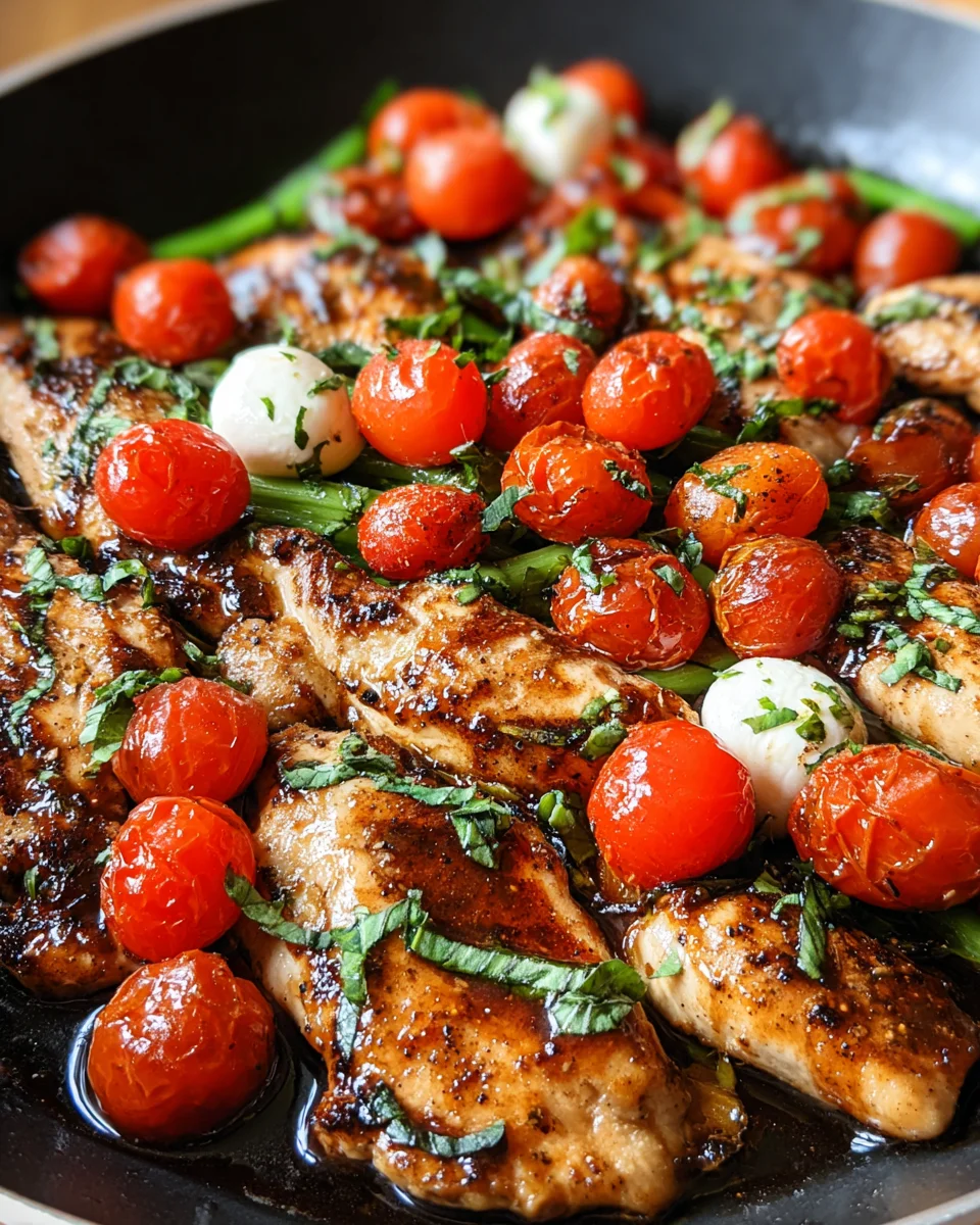 One Pan Balsamic Chicken