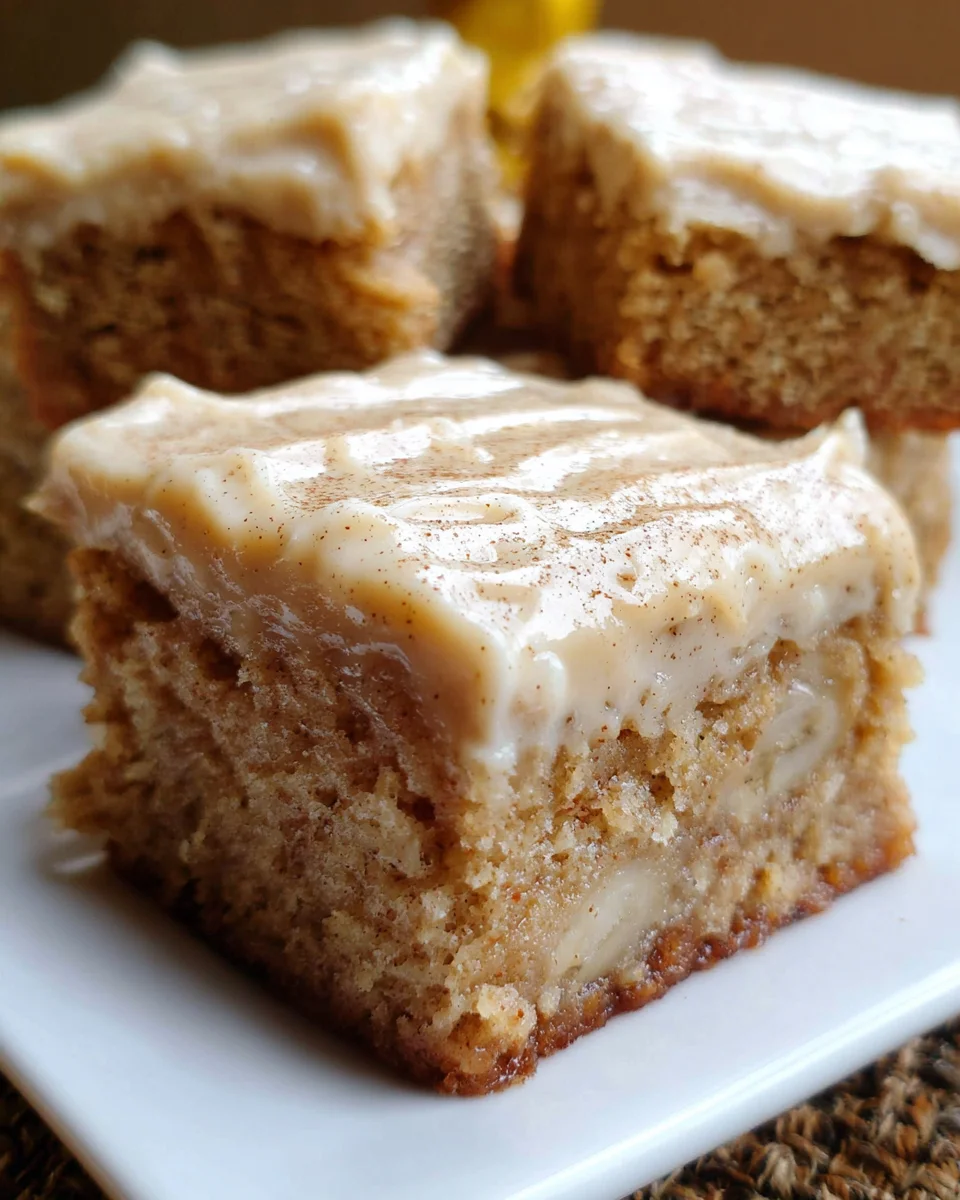 Ooey Gooey Banana Bars