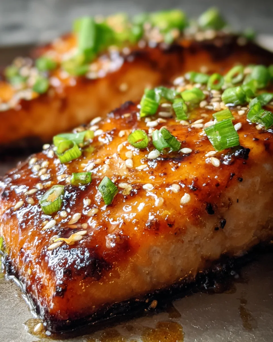 Orange Teriyaki Salmon