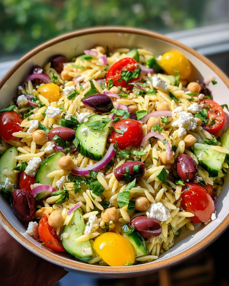 Orzo Pasta Salad