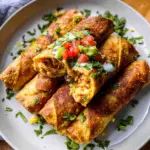 Oven Baked Chicken Taquitos Recipe
