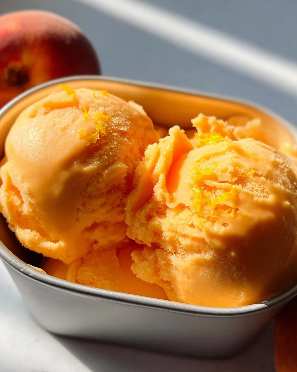 Peach Sorbet