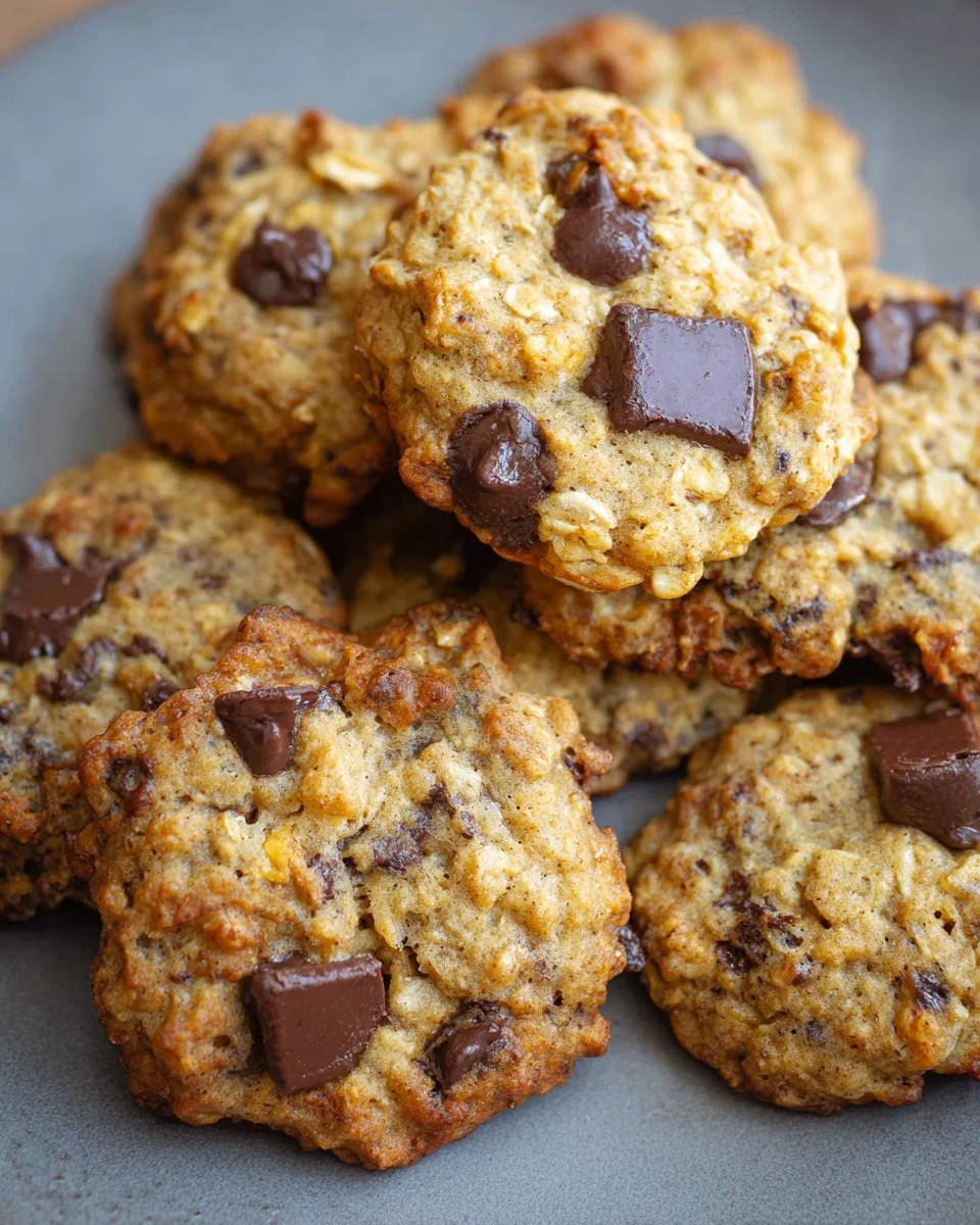 Peanut Butter Banana Cookies