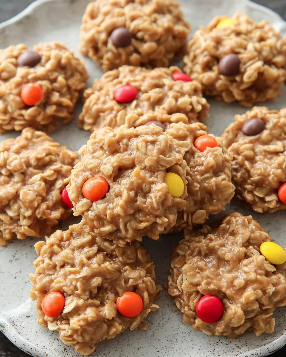 Peanut Butter No Bake Cookies
