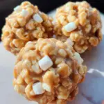 Peanut Butter Popcorn Balls