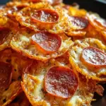 Pepperoni Cheese Crisps
