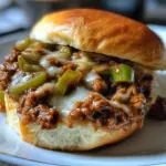 Philly Cheesesteak Sloppy Joes Recipe