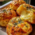 Pillsbury Biscuit Garlic Butter Cheese Bombs