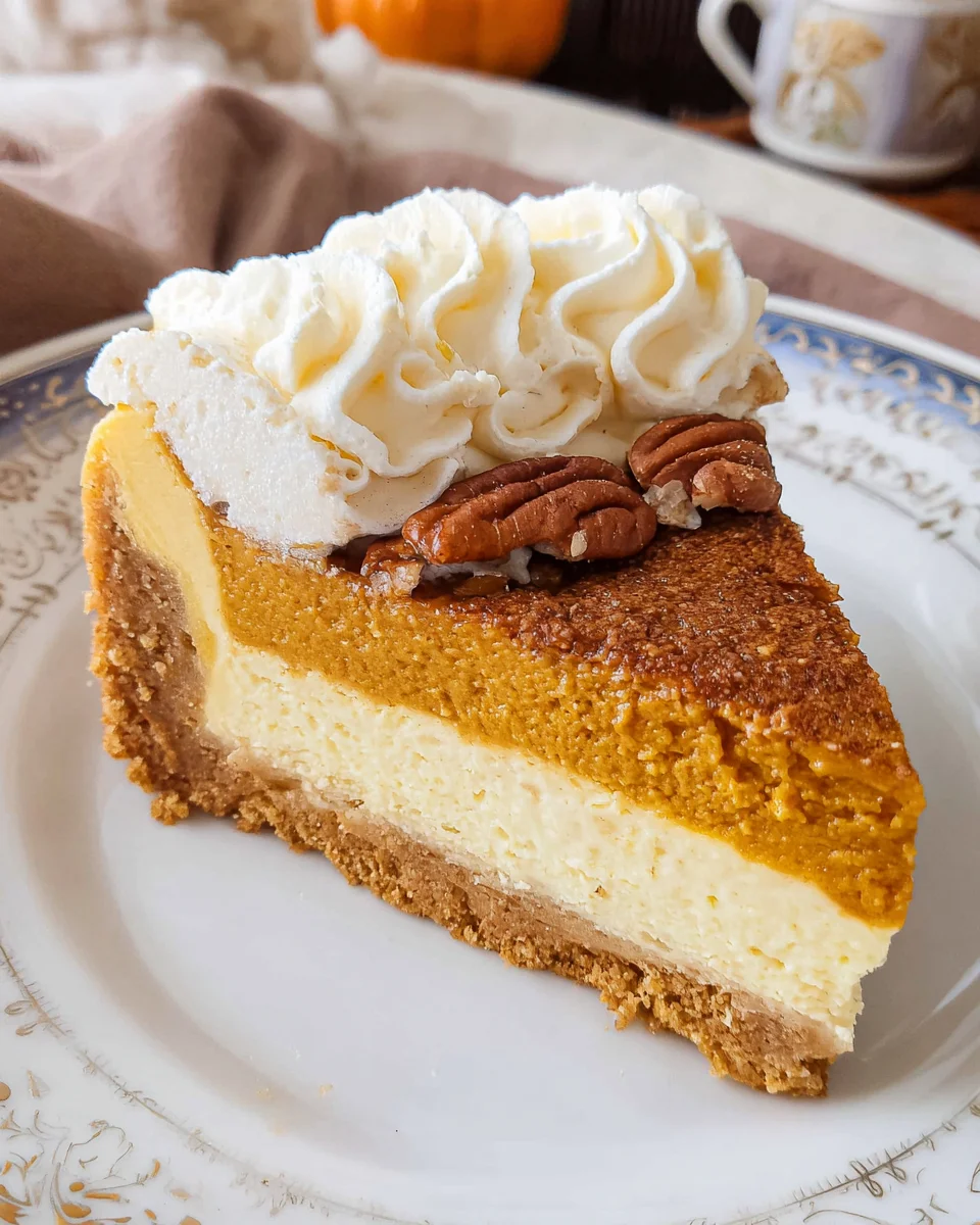 Pumpkin Pie Cheesecake