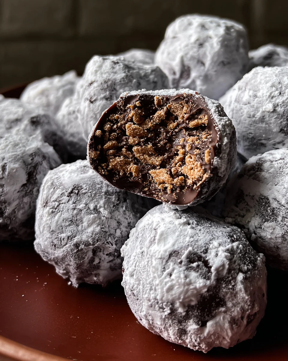Puppy Chow Chocolate Truffles