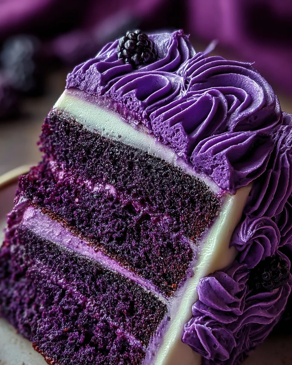 Purple Velvet Cake