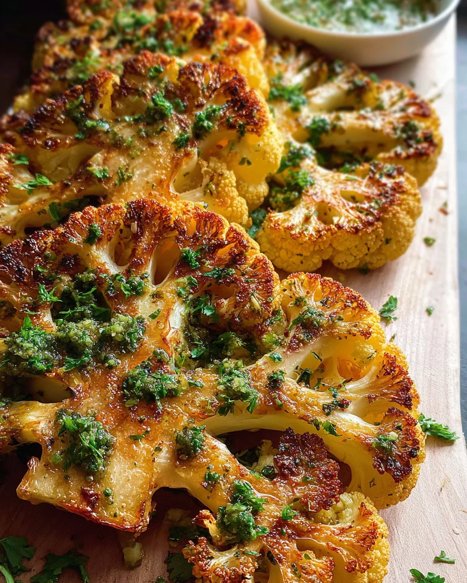 Roasted Cauliflower Steaks