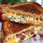 Roasted Jalapeño Popper Grilled Cheese