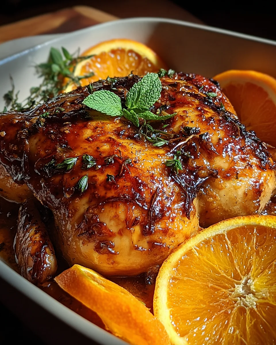Roasted Orange Chicken