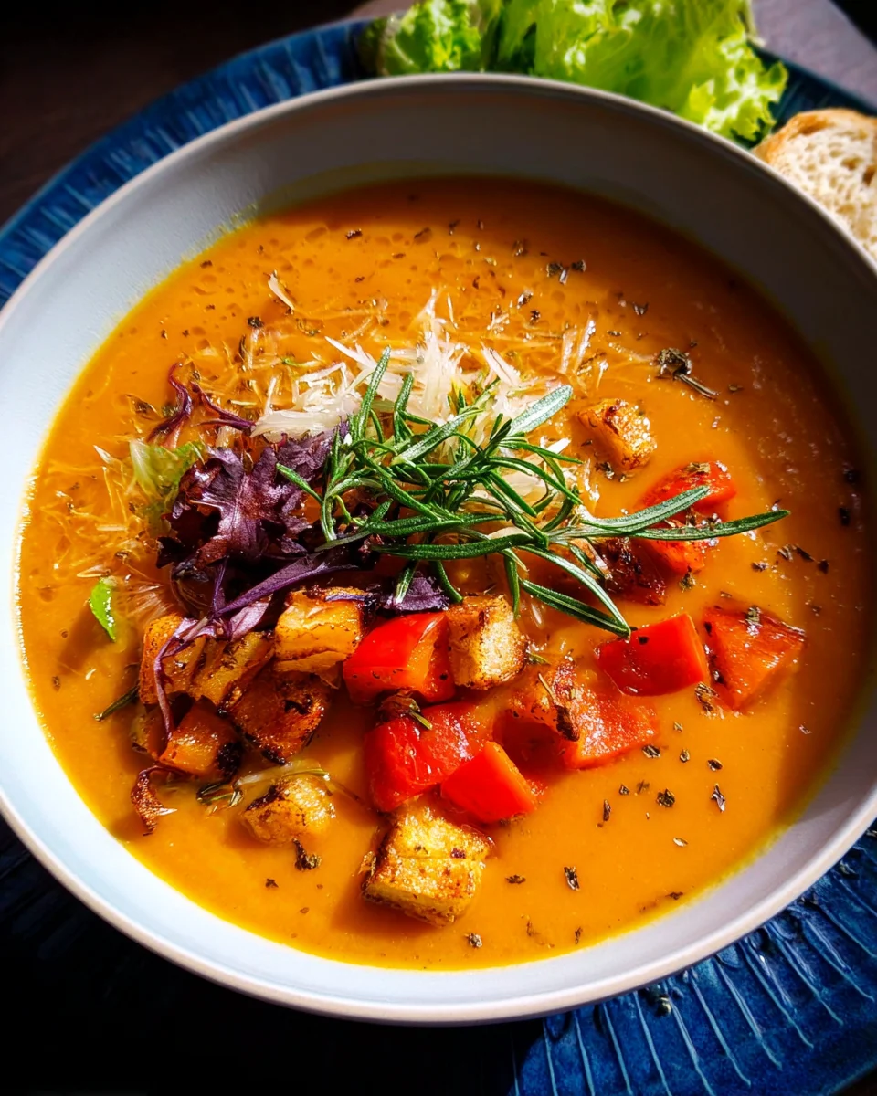 Roasted Vegetable Soup