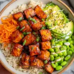 Salmon Teriyaki Bowl
