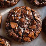 Salted Brownie Cookies